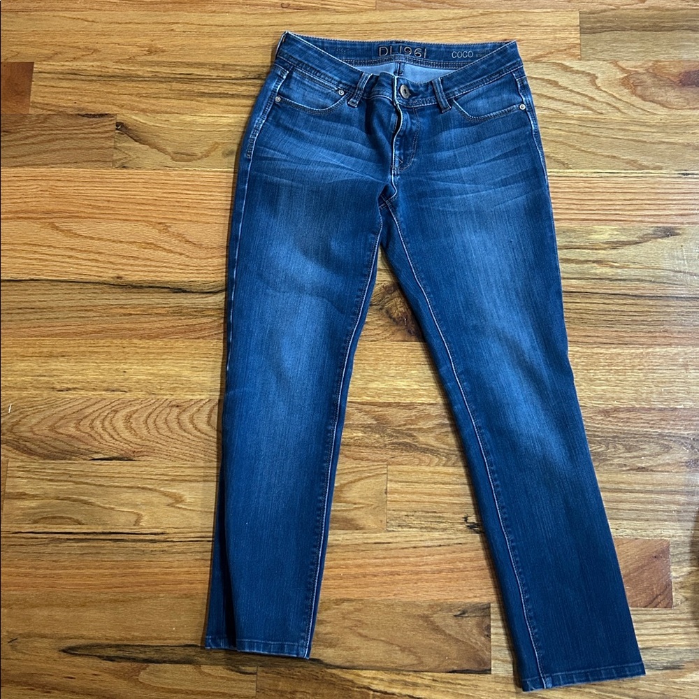 DL1961 Women's Ankle & Cropped Jeans - Dark Blue